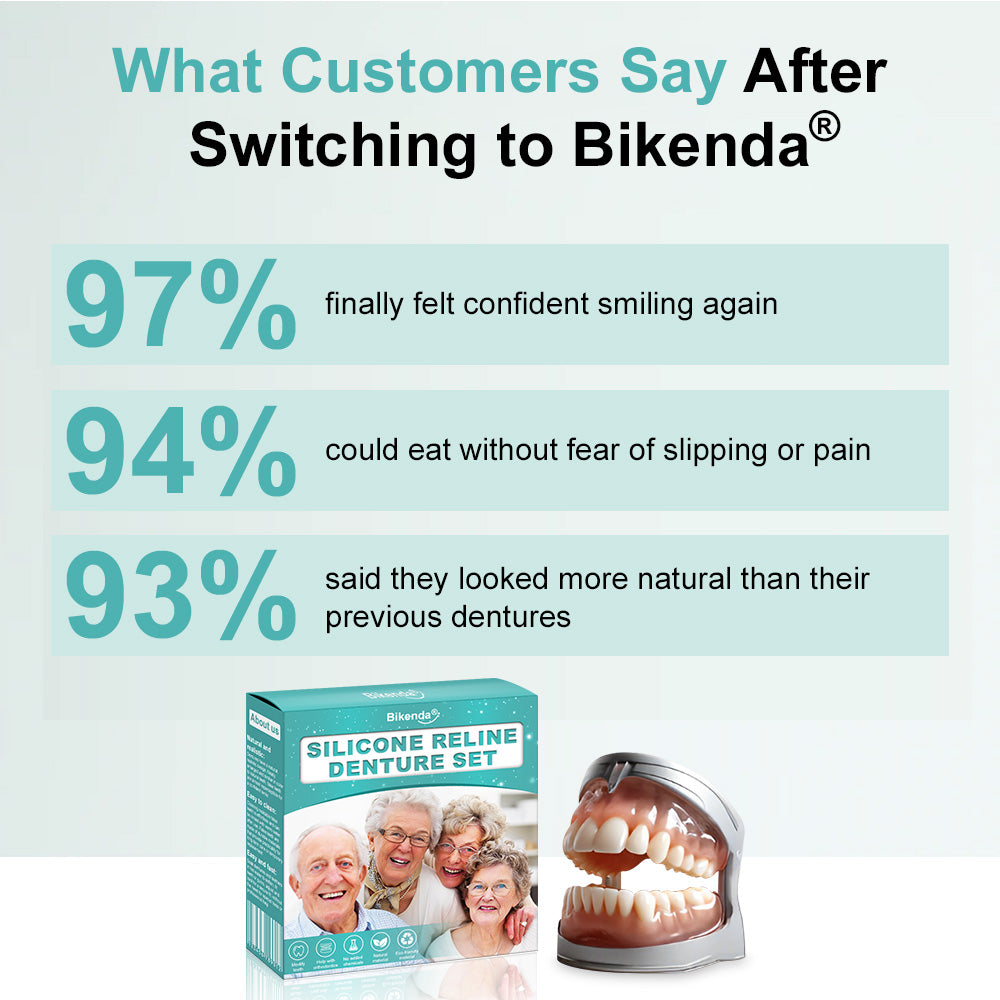𝗕𝗶𝗸𝗲𝗻𝗱𝗮®🦷 𝗔𝗱𝘃𝗮𝗻𝗰𝗲𝗱 𝗖𝘂𝘀𝘁𝗼𝗺𝗶𝘇𝗲𝗱 𝗙𝘂𝗹𝗹 𝗗𝗲𝗻𝘁𝘂𝗿𝗲 𝗦𝗲𝘁 🦷 （Clinically backed comfort-fit dentures — trusted by 8,000+ Canadians. ）