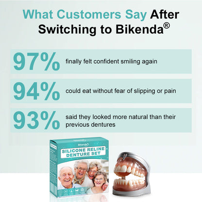 𝗕𝗶𝗸𝗲𝗻𝗱𝗮®🦷 𝗔𝗱𝘃𝗮𝗻𝗰𝗲𝗱 𝗖𝘂𝘀𝘁𝗼𝗺𝗶𝘇𝗲𝗱 𝗙𝘂𝗹𝗹 𝗗𝗲𝗻𝘁𝘂𝗿𝗲 𝗦𝗲𝘁 🦷 （Clinically backed comfort-fit dentures — trusted by 8,000+ Canadians. ）